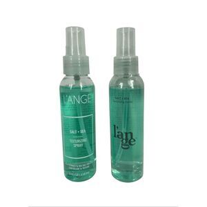 L’ange Salt + Sea Texturizing Spray X 2 4oz Each Beach Waves Volume Hold Nee